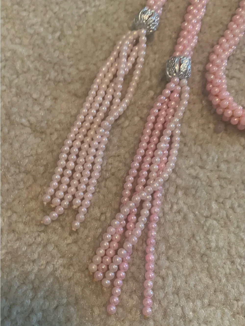 Lot of 7 Vintage Faux Pearl Beaded Necklaces Costume Jewelry Classic Timeless